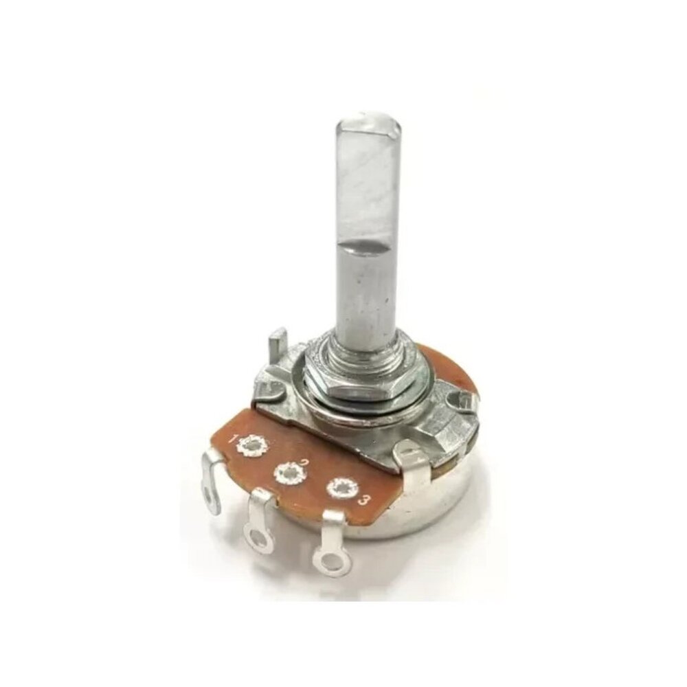 Philmore PC26 Standard Potentiometer 100k Taper Linear No Switch  Solder Lug